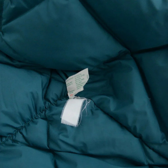 Vintage Sequence Green  Puffer 80% Down w/ Real Feathers Size 14 - Picture 16 of 16